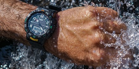 Casio PROTREK PRT-B50: Našlapaný základ