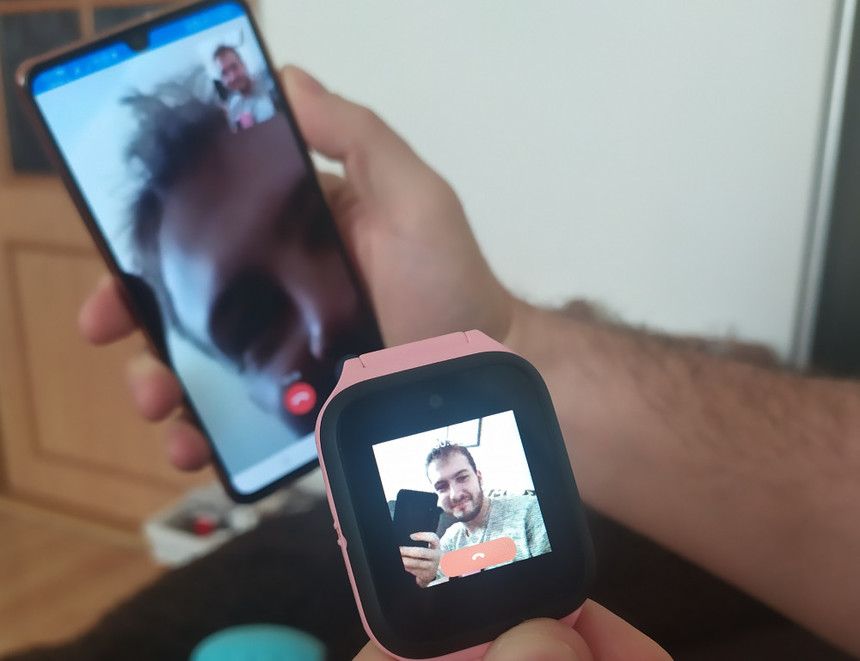 S hodinkami lze nejen volat, ale i uskutečnit videohovor