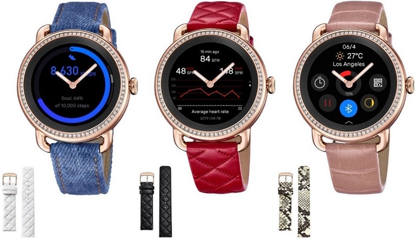 Festina SmarTime model 50002 v růžovém zlatě se zirkony