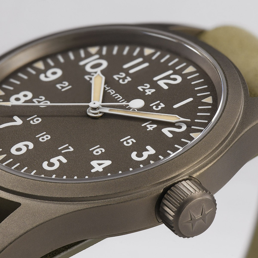 Hamilton Khaki Field Mechanical H69449861 na koženém NATO řemeni