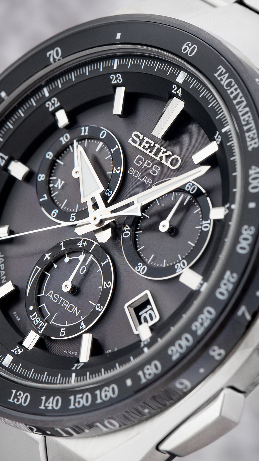 Oboustranný antireflex u Seiko Astron, kdy máte pocit, že tam sklíčko vůbec není