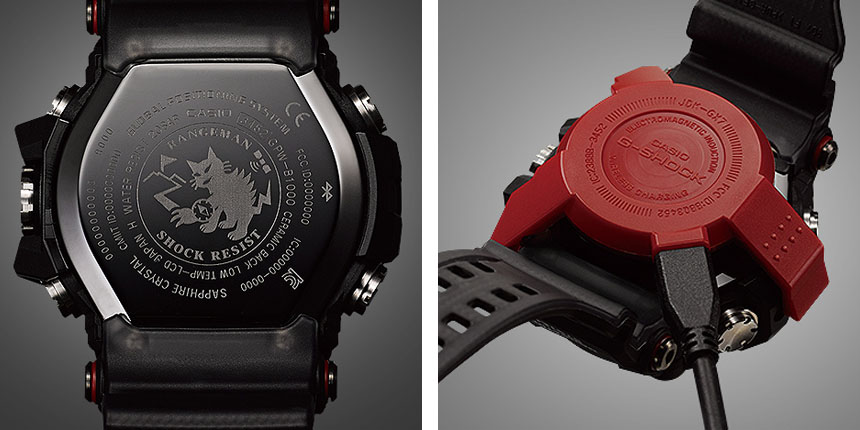 Casio G-Shock Rangeman GPR-B1000 indukcni nabíjeni