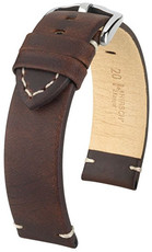 Kožený řemínek Hirsch Ranger L 05402010-2, hnědý, teletina, délka L, Quick Release