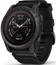Garmin Tactix 7 PRO Solar Sapphire Black Nylon Band (+ náhradní řemínek)