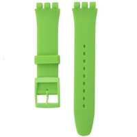 Silikonový řemínek Ricardo (pro Swatch), zelený