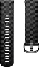 Silikonový řemínek Ricardo 20mm (pro Garmin Venu, Venu Sq, Venu 2 plus aj.), černý V1, Quick Release