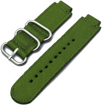 Nylonový řemínek Ricardo (pro Casio G-Shock GM-110/GA-2100, GA-110, DW-5600), zelený