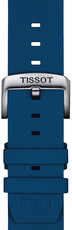 Silikonový řemínek Tissot T852.047.175 22mm, modrý, Quick Release