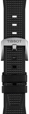 Silikonový řemínek Tissot T852.048.462 (pro model Tissot PRX 40mm), černý, Quick Release