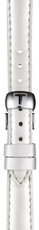 Kožený řemínek Tissot T852.036.540 12mm, bílý