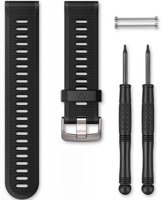 Plastový řemínek Garmin (pro Forerunner 935/945/955), černý + příslušenství na výměnu