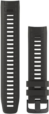 Silikonový řemínek Garmin 22mm (pro Instinct), šedý V1