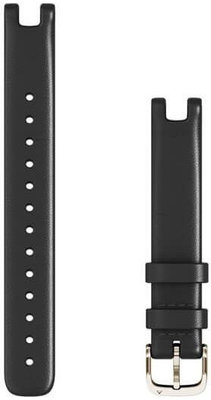 Kožený řemínek Garmin 14mm (pro Lily), černý V2