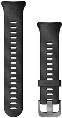 Silikonový řemínek Garmin (pro Forerunner 45S), černý