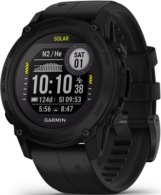 Garmin Descent G1 Solar, Black (+ náhradní řemínek)