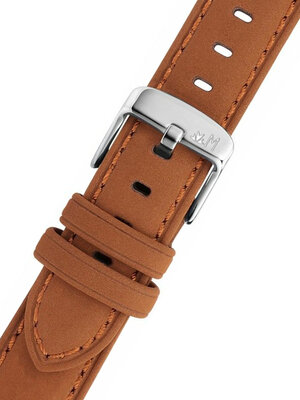 Kožený řemínek Morellato Flake 5615D60.037 M, hnědý, recyklovaný materiál