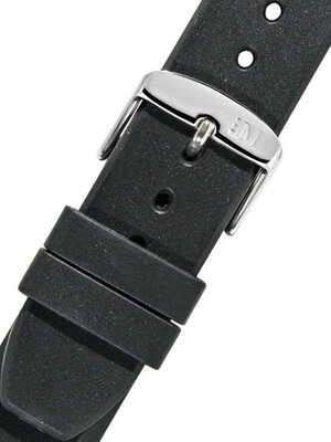 Plastový řemínek Morellato Lugano Rubber M 5183556.019, černý, Quick Release