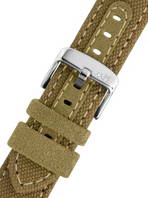 Textilní řemínek Morellato Fibra 5616D61.073 M, hnědý, recyklovaný materiál