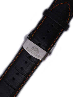 Kožený řemínek Orient UDCYPSB 23mm (pro model CFT00), černý