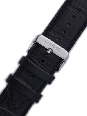 Kožený řemínek Orient UDEVDSB 24mm (pro model FEUAG), černý