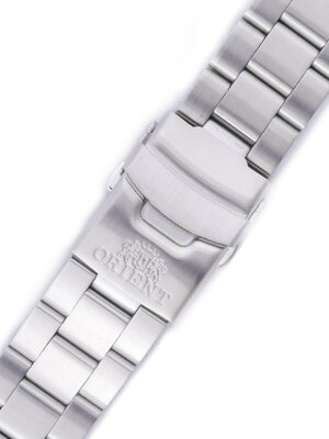 Ocelový náramek Orient PDCGLSS 22mm (pro modely FAA02, CEM65), stříbrný