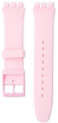 Silikonový řemínek Ricardo 17mm (pro Swatch), růžový