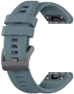 Silikonový řemínek Ricardo 26mm (pro Garmin Fenix 8/7X/6X (51mm), Tactix aj.), modrý V1, QuickFit