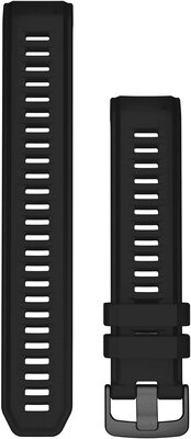 Silikonový řemínek Garmin 22mm (pro Instinct 2), černý V1