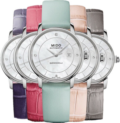 Mido Baroncelli Signature Lady Automatic M037.207.16.106.00 Special Edition (+ 4x náhradní řemínek)