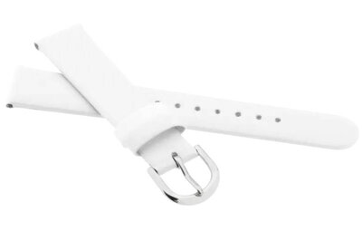 Koženkový řemínek JVD RJ7200.3 16mm, bílý