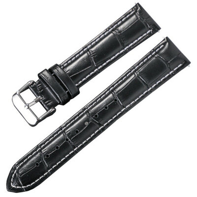 Kožený řemínek Ricardo Orte, černý V2, Quick Release