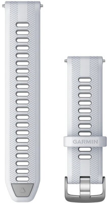 Silikonový řemínek Garmin 22mm (pro Forerunner 955/965), bílý V1