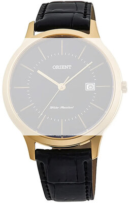 Kožený řemínek Orient UL00E011G0 18mm (pro model RF-QD00), černý