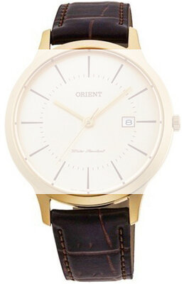 Kožený řemínek Orient UL00E012G0 18mm (pro model RF-QD00), hnědý