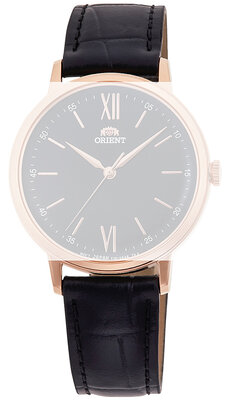 Kožený řemínek Orient UL00H011P0 15mm (pro model RA-QC17), černý