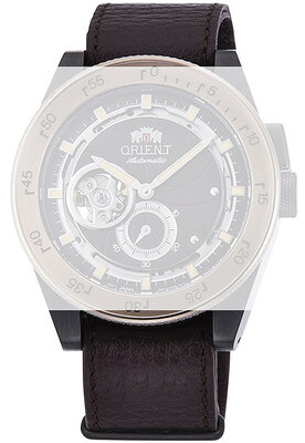 Kožený řemínek Orient UL00N012N0 20mm (pro model RA-AR02), hnědý