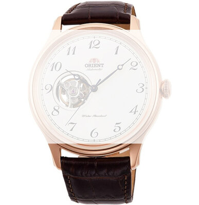Kožený řemínek Orient UL016011P0 20mm (pro model RA-AG00), hnědý