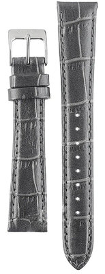 Kožený řemínek Orient UL019025J0 17mm (pro model RA-AG00), šedý