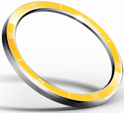Náhradní luneta pro Xiaomi Watch S3/S4 (Yellow)
