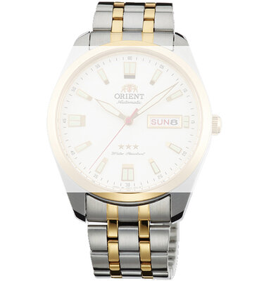 Ocelový náramek Orient KDFFUSZ 20mm (pro model RA-AB00), bicolor