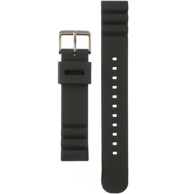 Silikonový řemínek Orient UR005011G9 20mm (pro model RA-AC0L), černý
