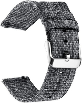 Nylonový řemínek Ricardo 20mm (pro Garmin Venu, Venu Sq, Venu Sq 2, Venu 2 plus aj.), šedý V2, Quick Release