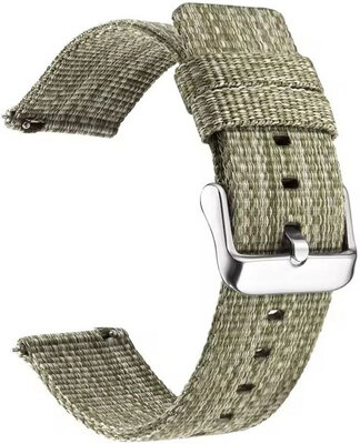 Nylonový řemínek Ricardo 22mm (pro Garmin Venu, Venu Sq, Venu Sq 2, Venu 2 plus aj.), zelený, Quick Release