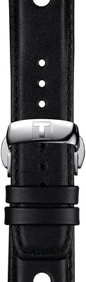 Kožený řemínek Tissot T852.037.163 20mm, černý, Quick Release