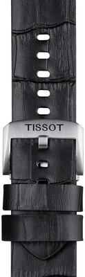 Kožený řemínek Tissot T852.046.775 22mm, černý, Quick Release