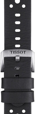 Kožený řemínek Tissot T852.046.810 22mm, černý, Quick Release