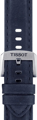 Kožený řemínek Tissot T852.046.831 20mm, modrý, Quick Release