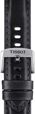 Kožený řemínek Tissot T852.046.834 20mm, černý, Quick Release