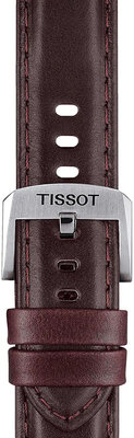 Kožený řemínek Tissot T852.046.836 20mm, hnědý, Quick Release