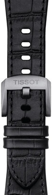 Kožený řemínek Tissot T852.047.562 (pro model Tissot PRX 40mm), černý, Quick Release